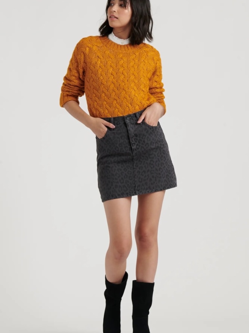 Lucky Brand Old Favorite Mini Skirt